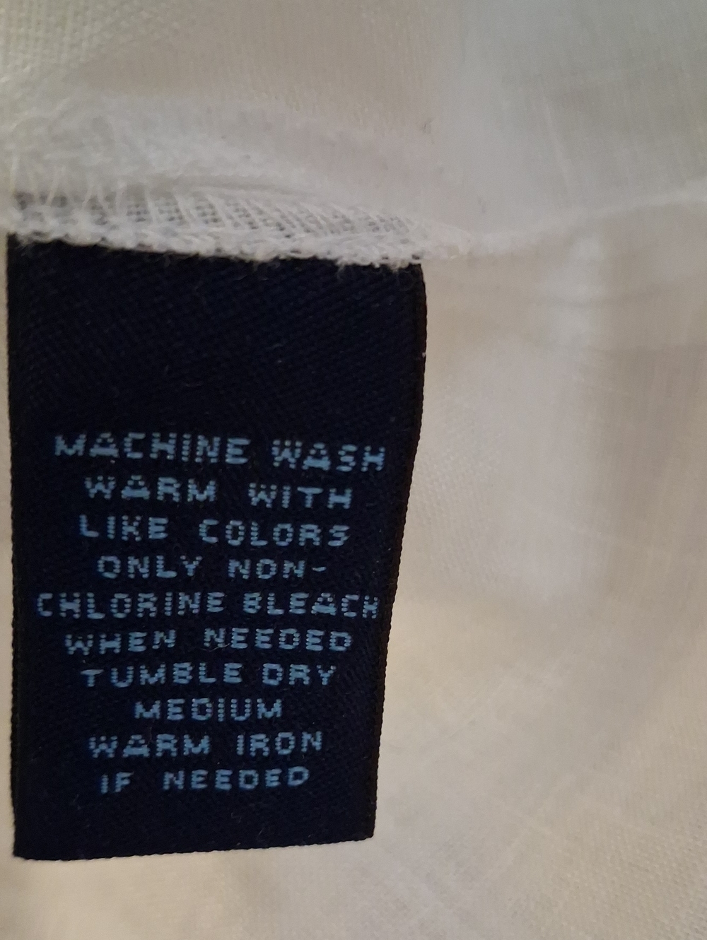 Never Worn Westbound Woman White 100% Linen Button-Up Top Patch Pockets 2X - Picture 13 of 13